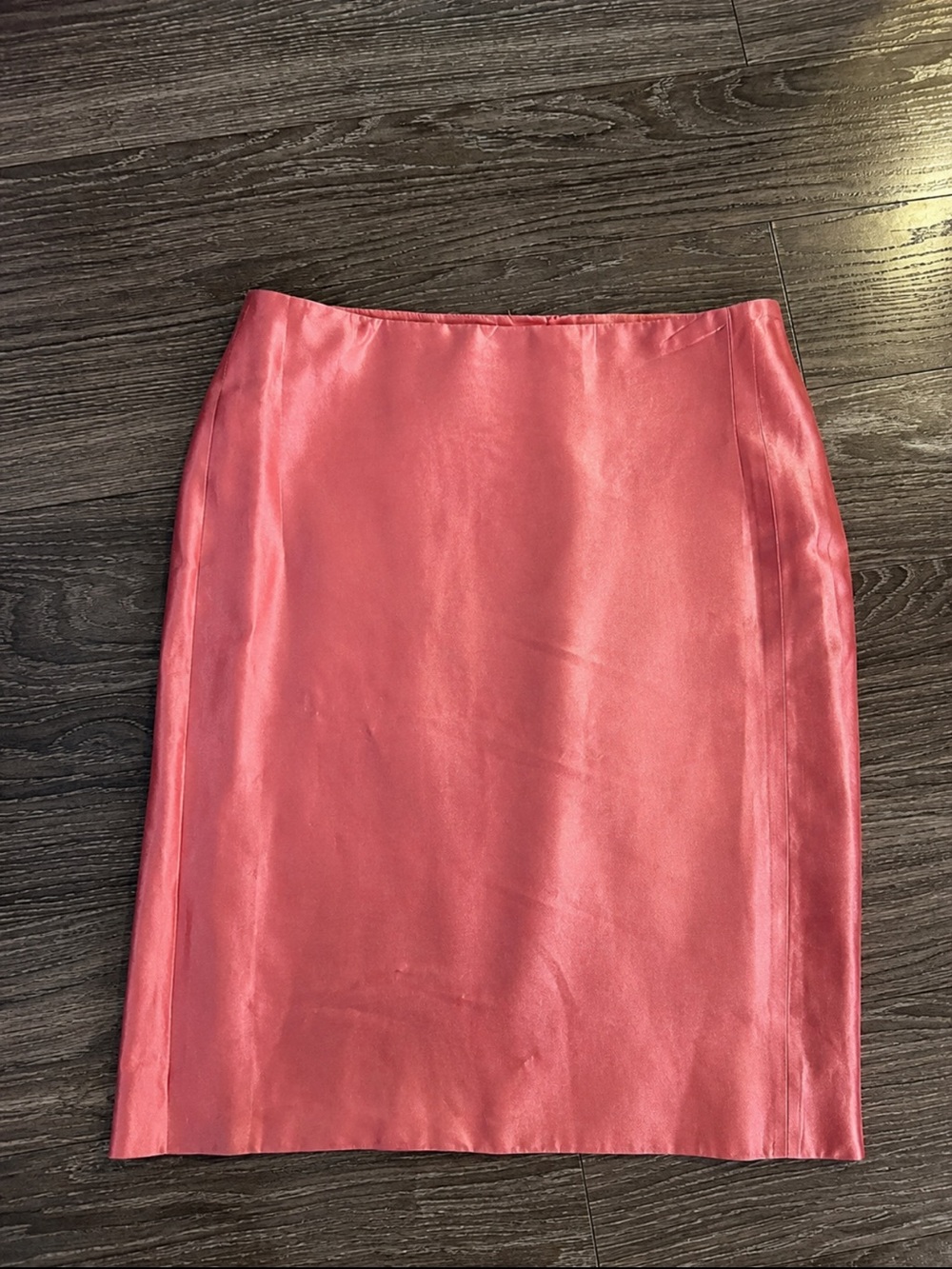 Gainfranco FERRE made in Italy Pink Satin Pencil Skirt